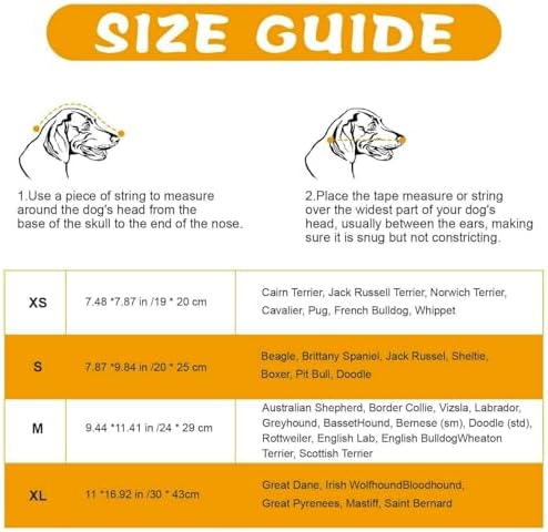 Foxtail Mask for Dogs, Field Net Guard Dog Foxtail Protection Hood for Dogs Prevent Foxtails Thorns Rocks Insects, Lightweight Adjustable Dog Face Guard for Hiking, Outdoor Adventures (L)