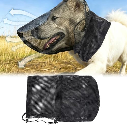 Foxtail Mask for Dogs – Foxtail Protection Hood for Dogs，X-Small