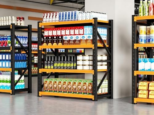 Heavy‑Duty Metal Garage Shelving Unit, 3000 LBS Total Load Capacity