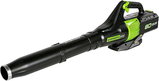 Greenworks 80V (145 MPH / 580 CFM / 75+ Compatible Tools) Cordless Brushless Axial Leaf Blower, Tool Only