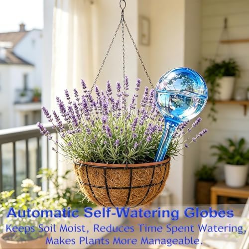 12pcs Plant Watering Globes, Plant Watering Bulb Indoor Outdoor Pot Plant