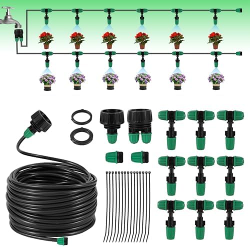 1/4" Lock Barbed Misting Cooling Drip Irrigation System