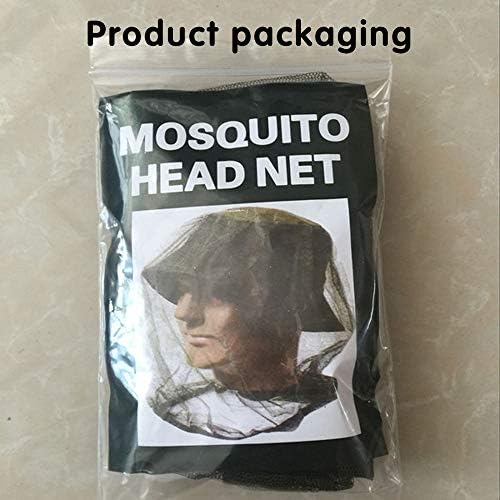 Cuayaes 3Pcs Mosquito Head Net Face Mesh, Bug Net for Head