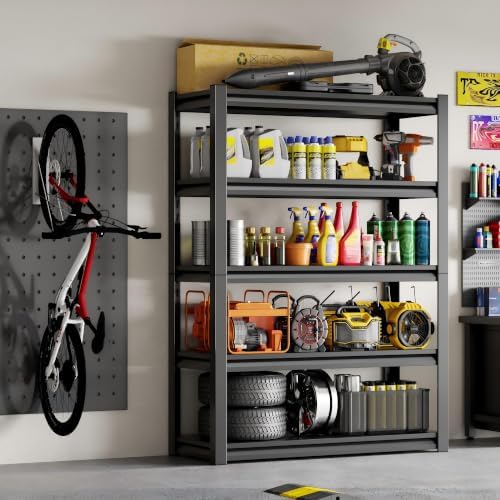 47.2" W 2500LBS Heavy Duty Garage Metal Storage Shelving Unit