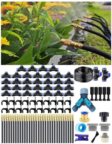 360° Adjustable Drip Irrigation Sprinkler Kit – Garden Watering System