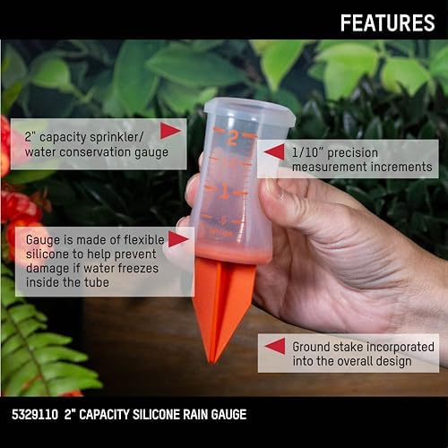 Taylor Break and Freeze Sprinkler Gauge