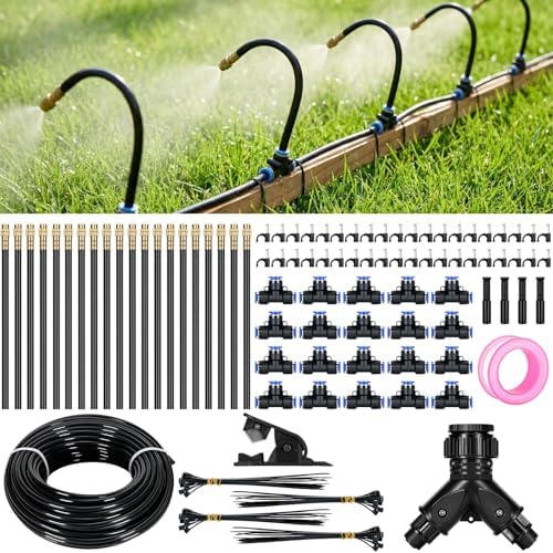 100FT 360° Adjustable Drip Irrigation System