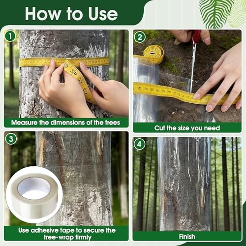 157" x 15.7" Iguana Tree Wrap Tree Trunk Protector Guard