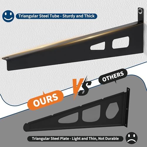 Heavy Duty Garage Wall Shelving 2-Pack,2x6ft Garage Shelves