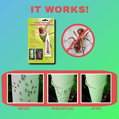 Sapphire Labs Nectar Fortress Natural Ant Repellent, Clear Gel Ant Guard