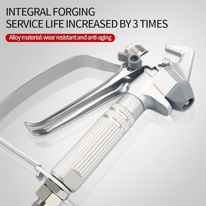 Airless Paint Spray Gun Sprayer High Pressure 3600 PSI 517 Nozzle Tip for Sprayer with 3 Pcs Filter JW-G3