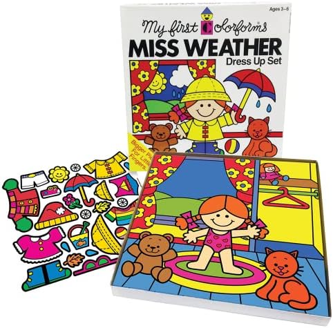 My First Colorforms Miss Weather Set