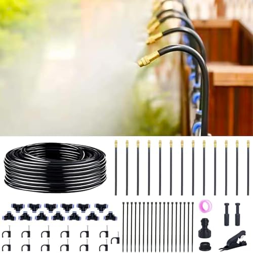 Thiswing 360° Adjustable Drip Irrigation System with 13 Nozzles