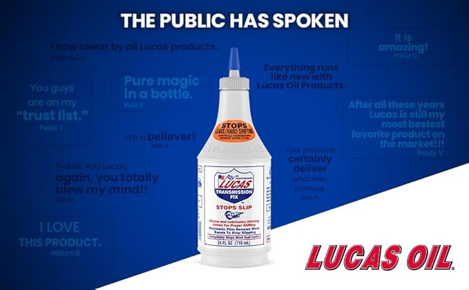Lucas Oil 10009 Transmission Fix - 24 Ounce (Pack of 12)