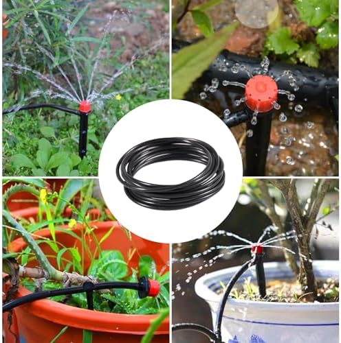 16FT 1/4 inch Drip Irrigation Tubing