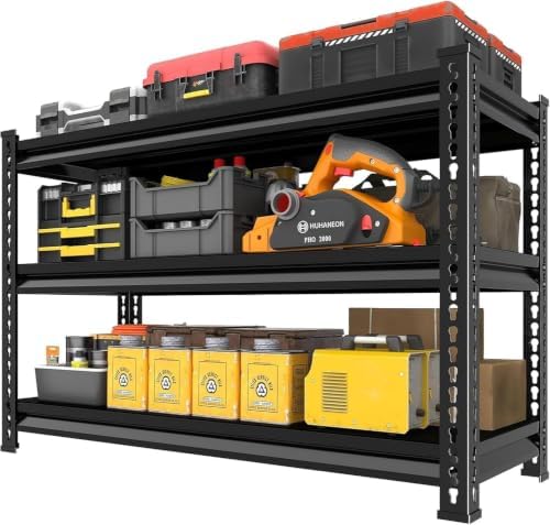 Metal Garage Shelving for Storage - 40" W x 16" D x 36" H