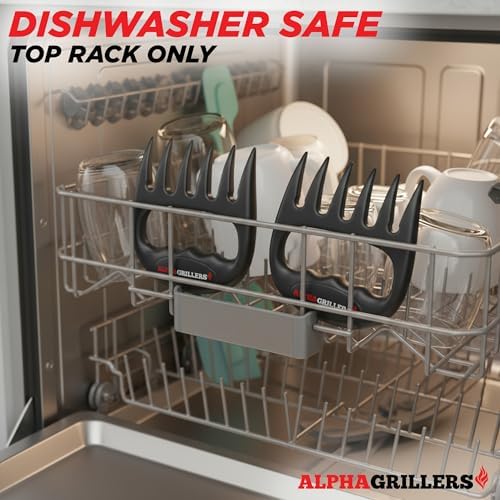 Alpha Grillers Meat Shredder Claws BBQ Pulled Pork Bear Claws for Shredding