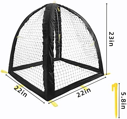 2PCS Pest Guard Cover-22 x 22 x 23 Inch Mesh Plant Cover for Pests-Garden Plants Cloche Tent for Protect Plants Vegetables Fruits Shrubs from Squirrel Animal Eating