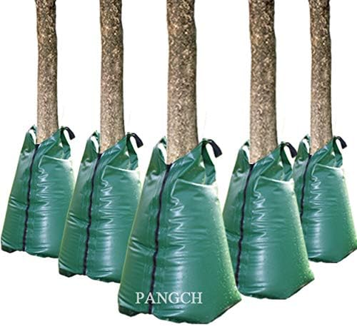 Tree Watering Bag, 20 Gallon Slow Release Tree Watering Bags-Drip Irrigation Bag for Newly Planted or Established Trees (5 Pack)