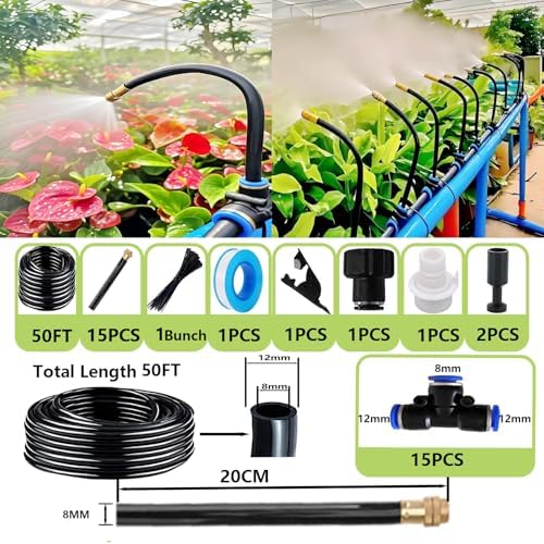 360° Adjustable Drip Irrigation System for Garden,Automatic Watering System