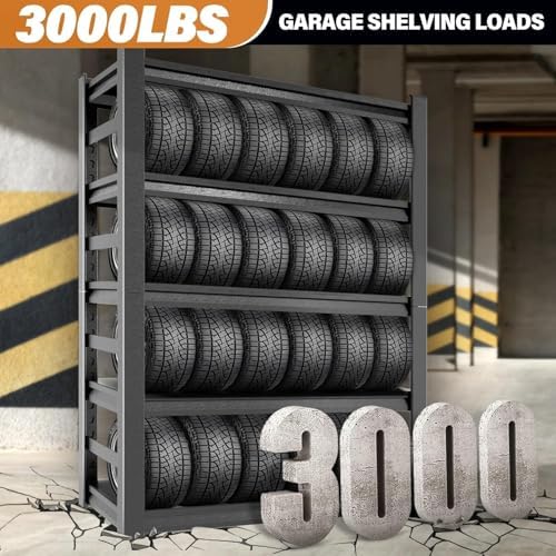 Storage Shelves Heavy Duty Adjustable 5tier Metal Garage Shelving Unit