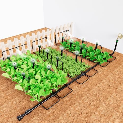 Leak-Proof Drip Irrigation Kit, Quick Connect Irrigation System Kit