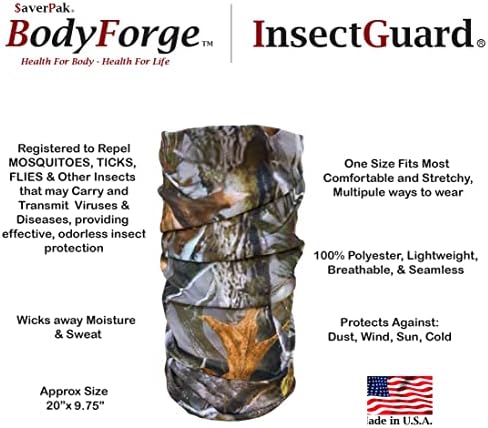 Tick Gaiters - Permethrin Treated, Ticks, Mosquitoes, Flies & More Insect Repellent, Unisex Adult, (Camo) Complete Package 2