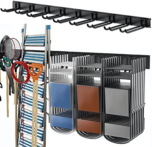 TORACK Tool Storage Rack Heavy Duty Garage Wall Mount Garden Tool Organizer