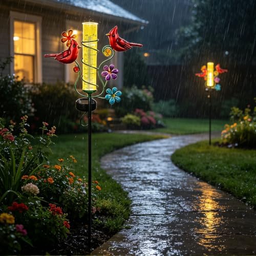 Rain Gauges Outdoors Best Rated, Cardinal Rain Measure Gauge