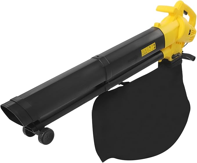 Corded Electric Leaf Blower, 3000W High Power Handheld Leaf Blower with Bag, 466CFM 167 MPH Protable and Lightweight Leaf Vacuum and Mulcher for Yard, Patio, Lawn