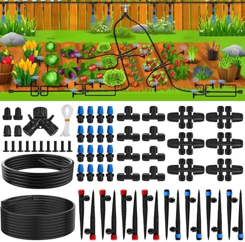 200FT Quick-Connect Drip Irrigation System
