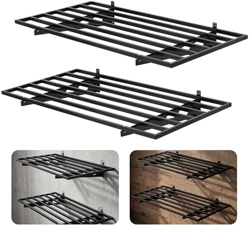 Heavy Duty Garage Wall Shelving 2-Pack,2x6ft Garage Shelves