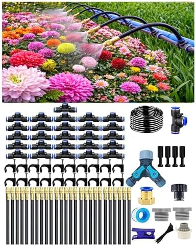 360° Adjustable Drip Irrigation System – Garden Watering Sprinkler System