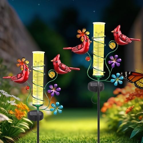 Rain Gauges Outdoors Best Rated, Cardinal Rain Measure Gauge