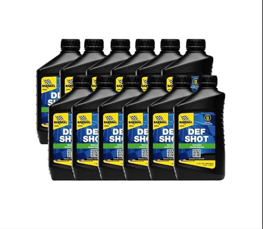 Bardahl 3353 DEF-Shot - The Ultimate DEF Cleaner and Anti-Crystallization Diesel Additive Reducing DEF Consumption - 32oz (Pack of 12)