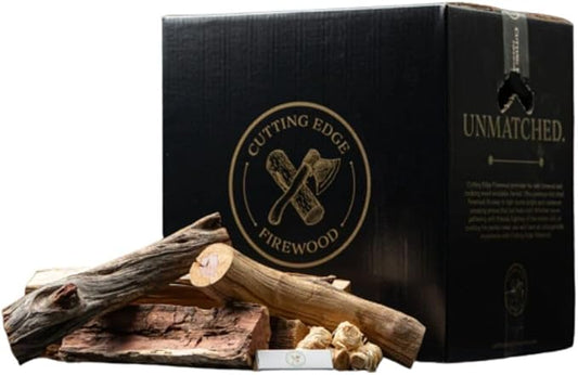 Savanna Heat Full-Sized Pizza Wood for Wood Fired Ovens – Burns Hotter & Longer | 45 lbs Box | Includes Oak & Savanna Heat Wood | Perfect for Restaurants & True Pizza Lovers