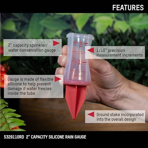 Taylor Break and Freeze Sprinkler Gauge