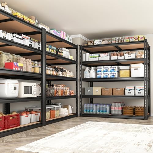 ROOMFAVE 40" W Garage Shelving 2300LBS Storage Shelves,5 Tier