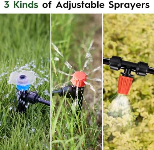 160FT Quick-Connect Drip Irrigation System