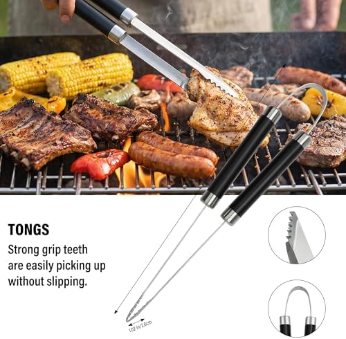 Grill Set, Grill Tools for Outdoor Grill Utensils Set BBQ Accessories