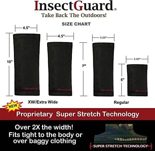 Tick Gaiters - Permethrin Treated, Ticks, Mosquitoes, Flies & More Insect Repellent, Unisex Adult, (Camo) Complete Package 2