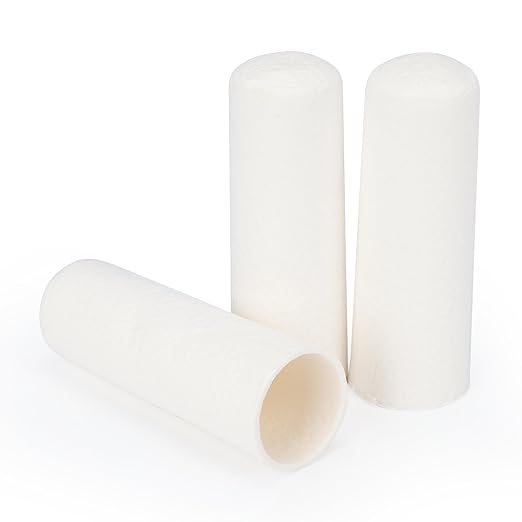 Labasics Cellulose Extraction Thimbles, 1.34 inch Diameter, 3.94 inch Length, Soxhlet Extraction Thimbles, 25 Pack