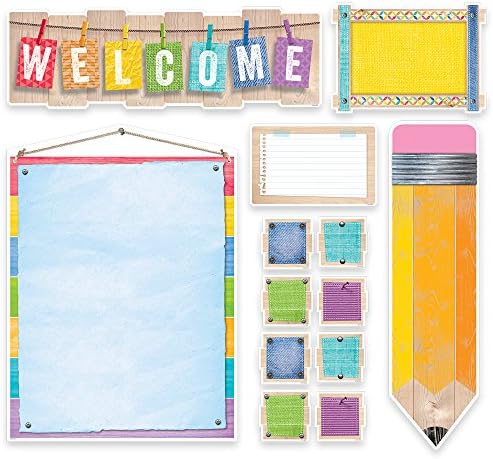 Creative Teaching Press Upcycle Style Welcome Bulletin Board (7054)