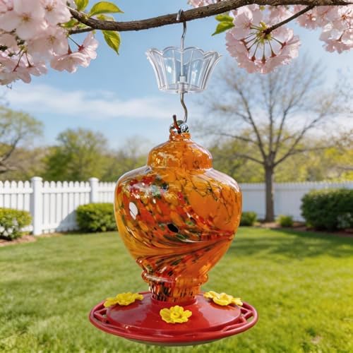 3oz Plastic Ant Moat for Hummingbird Feeder, 4-Pack Clear Insect Guards