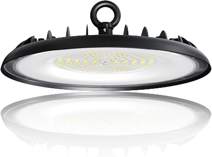 150W LED High Bay Light 16,000LM 5000K High Bay Shop LED Lights Commercial,IP65 Waterproof,Energy Saving for Warehouse/Garden/Hotel/Mall/Barn/Factory UL-Listed