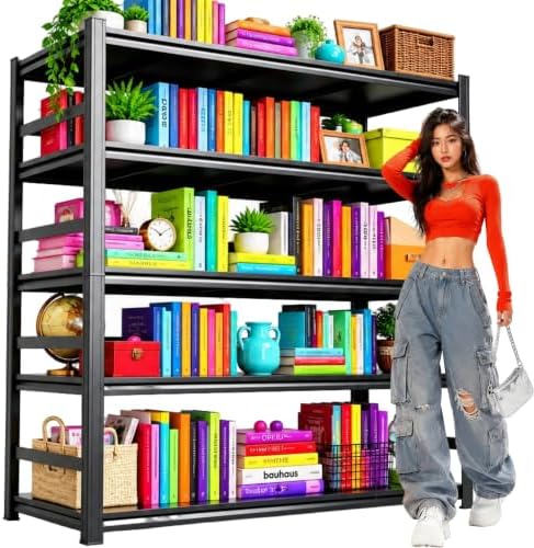 PRESTELION Garage Shelving 3000 LBS Adjustable Metal Storage Shelves