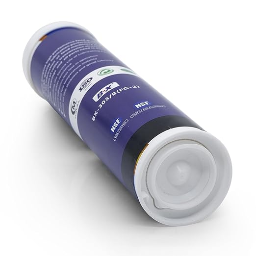 Multi-Purpose Food Grade Grease Tube for Food Plant Machineries Silicone Grease Lubricant for Plumbers Boat Accessories, Trucking, and Wheel Bearing 14.1oz x10 Packs…