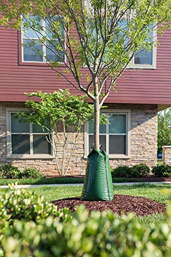 Treegator Original Slow Release Watering Bag for Trees, The Original Tree Watering Bag, Ideal for new or established trees, Fits trees from 1 to 8 inches in trunk diameter, Made in USA, Green