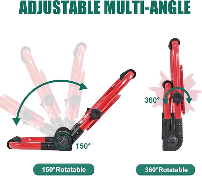 HYCHIKA Reciprocating Saw, 30W LED Work Light, 6.7A Jig Saw, Laser class: II, 3-Tool Power Tool Combo Kit
