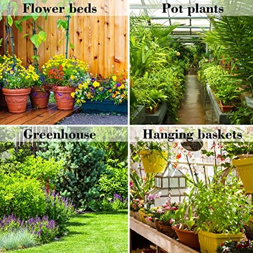 Drip Irrigation System, 100FT Drip Irrigation Kit for Garden - 50FT Main & 50FT Branch Tubing, Adjustable Nozzles for Drip or Mist Cooling, Irrigation System for Garden, Lawn, Patio, Raised Bed